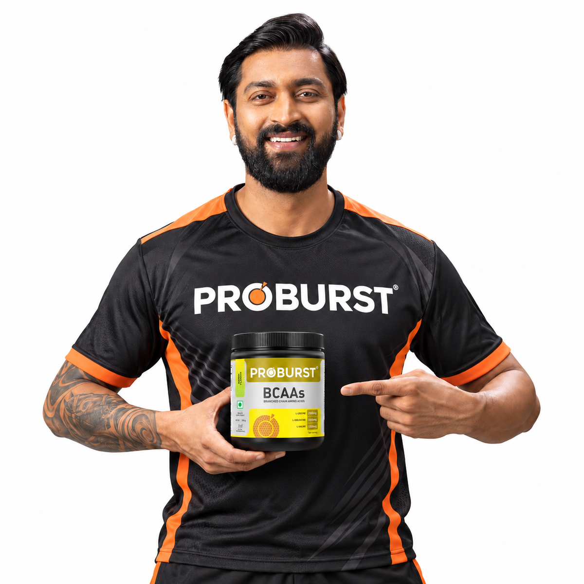 Proburst BCAA Mango Flavour 250gm - Bangalore's no.1 Rated BCAA