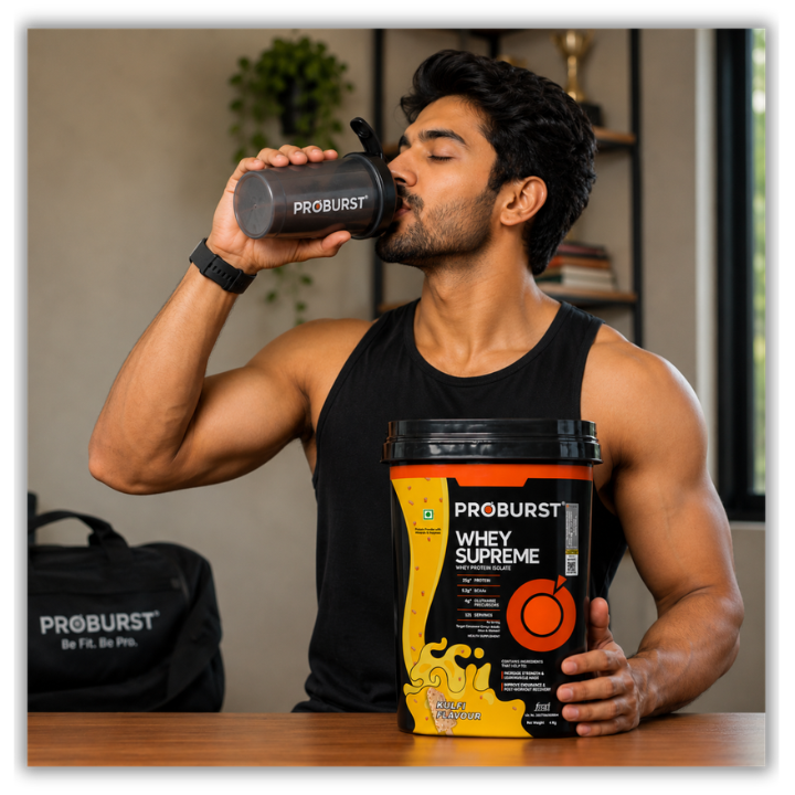 Proburst Whey Supreme Kulfi - Bangalore's no.1 Rated Whey Protein