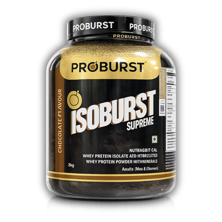 Proburst Isoburst Supreme Chocolate Flavour - Bangalore's no.1 Rated Whey Protein