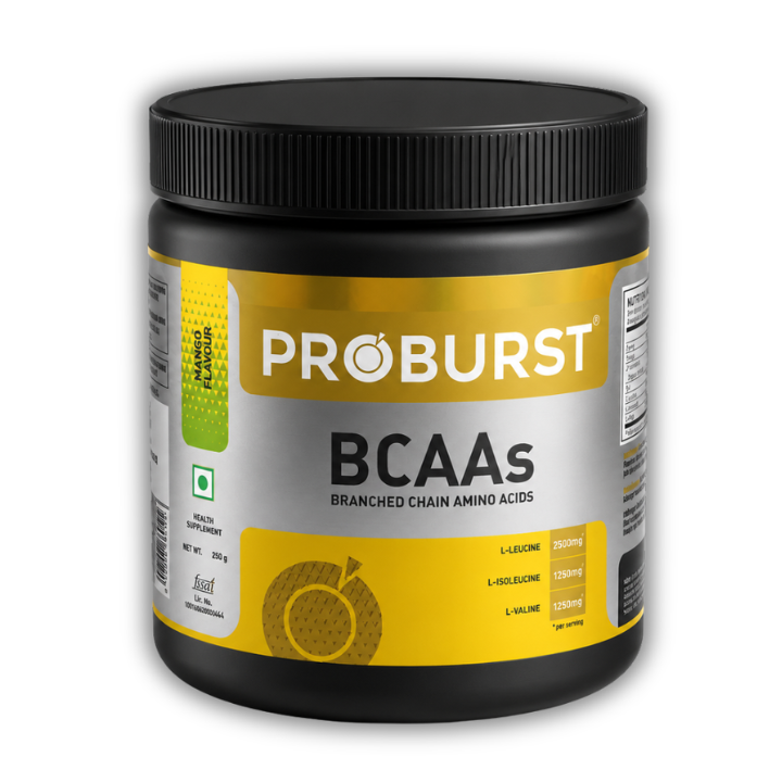Proburst BCAA Mango Flavour 250gm - Bangalore's no.1 Rated BCAA