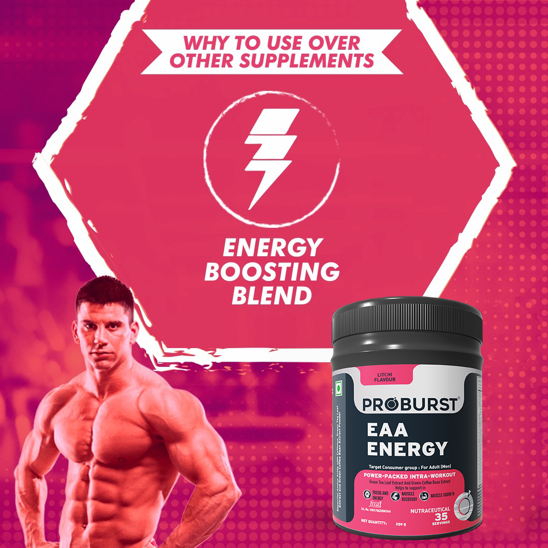 Buy 1 Get 1 Free: Proburst EAA (Essential Amino Acids) for Intra ...