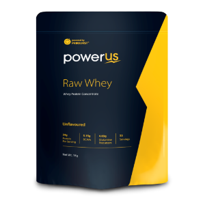 Powerus Raw Whey Protein Powder - 1 Kg (Unflavoured)