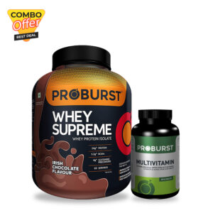 Proburst Whey Supreme 2kg + Proburst Multivitamins 60Tab
