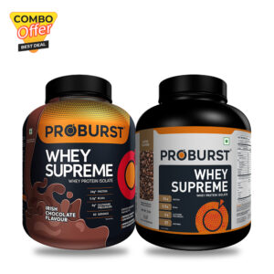 Friends Pack: Proburst Whey Supreme 2 kg +  Proburst Whey Supreme 2 kg