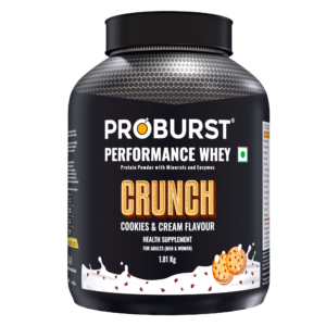 Proburst Performance Whey CRUNCH Protein Cookies & Cream (1.81 Kg)