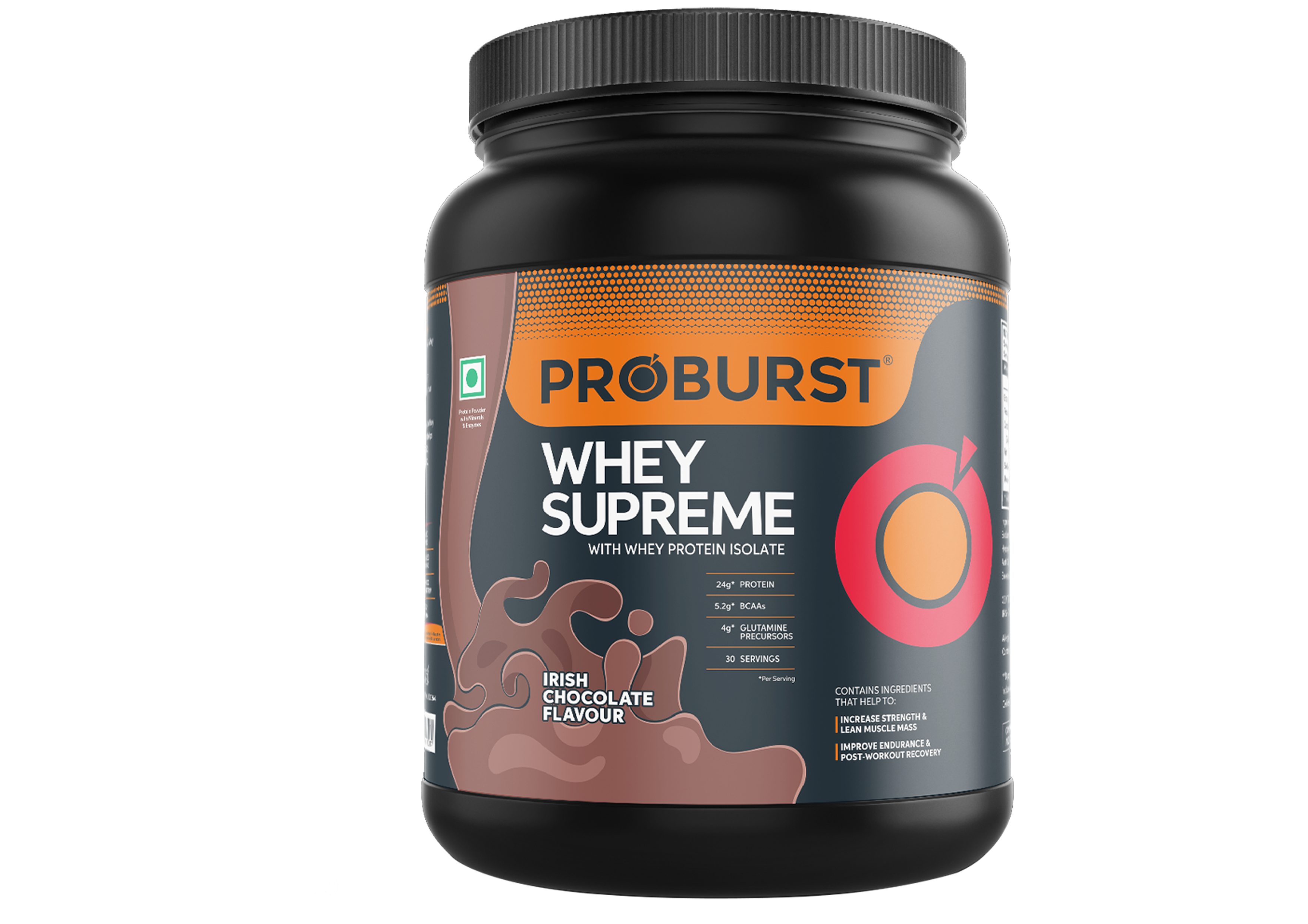 PROBURST Whey Supreme Whey Protein, Irish, 1 kg